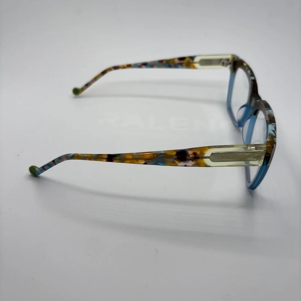 Pure P-7004 455 Brown Havana/Blue 50-20-140 Womens Eyeglasses Frames #311